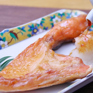 Grilled Salmon Collar